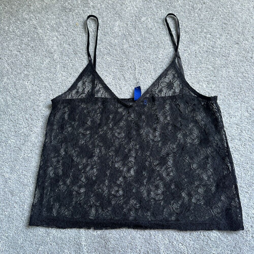 RÉSUMÉ BLACK LACE CAMISOLE